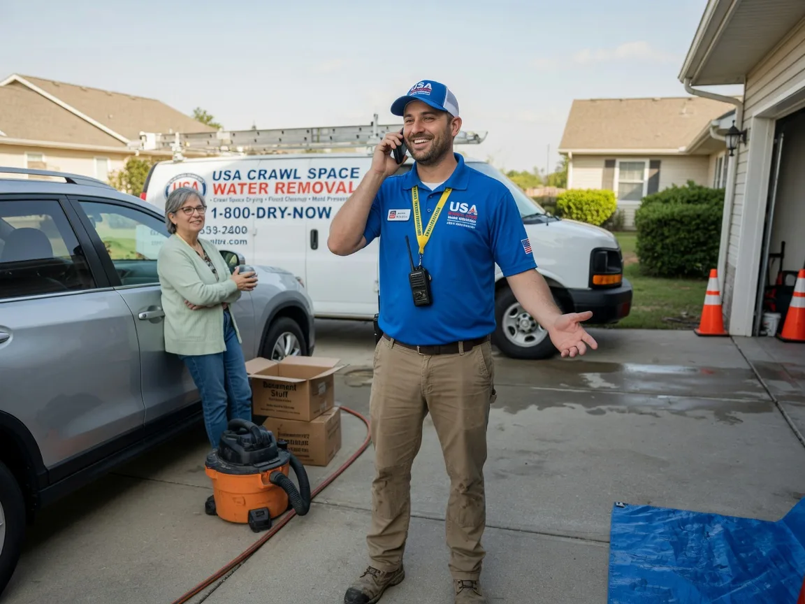 Crawl Space Water Removal Pendleton, NC FAQs